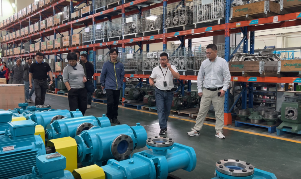 考察 | 中石化機(jī)泵專(zhuān)家組來(lái)訪(fǎng)，點(diǎn)贊德帕姆！